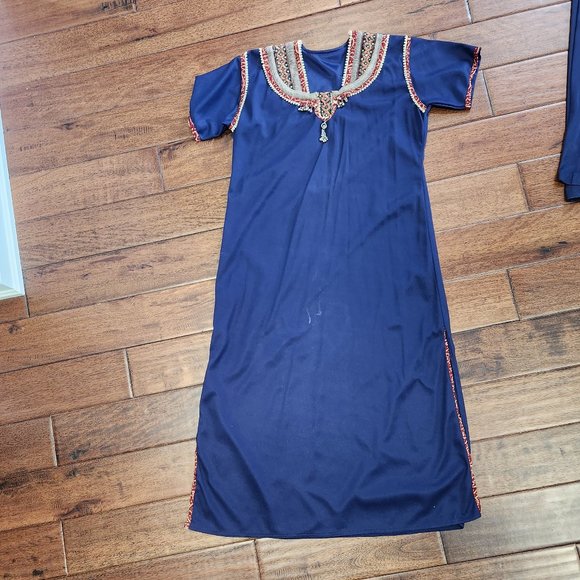 navy Indian salwar kameez - Picture 7 of 7